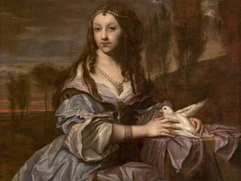 1617-John Michael Wright - Frances Cromwell, figlia di Oliver Cromwell - Galleria d'arte e museo di Kelvingrove